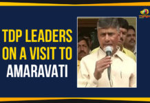TDP Leaders On A Visit To Amaravati Ap Political Live Updates 2019, AP Political News, AP Political Updates, AP Political Updates 2019, Chandrababu Naidu On A Visit To Amaravati, Chandrababu On A Visit To Amaravati, Mango News, Nara Chandrababu Naidu, President of the Telugu Desam Party, TDP Leaders Team Visits Amaravati, TDP Leaders Team Visits Capital Amaravati, TDP Leaders Visits Capital Amaravati