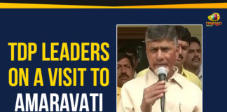 Ap Political Live Updates 2019, AP Political News, AP Political Updates, AP Political Updates 2019, Chandrababu Naidu On A Visit To Amaravati, Chandrababu On A Visit To Amaravati, Mango News, Nara Chandrababu Naidu, President of the Telugu Desam Party, TDP Leaders Team Visits Amaravati, TDP Leaders Team Visits Capital Amaravati, TDP Leaders Visits Capital Amaravati