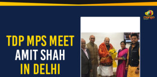 Central Home Minister Amit Shah, GALLA JAYADEV, Home Minister of India, Latest Political Breaking News, Mango News, National News Headlines Today, national news updates 2019, National Political News 2019, Rammohan Naidu, TDP Latest Political News, TDP MPs Meet Amit Shah In Delhi, Telugu Desam Party