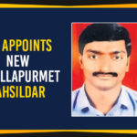 TRS Appoints New Abdullapurmet Tahsildar K. Venkat Reddy as the new Tahsildar of Abdullapurmet, Mango News, Political Updates 2019, Telangana, Telangana Breaking News, Telangana Political Live Updates, Telangana Political Updates, Telangana Political Updates 2019, TRS Appoints New Abdullapurmet Tahsildar, TRS Appoints New Tahsildar In Abdullapurmet