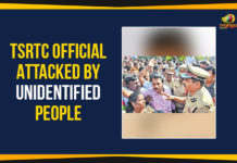 Mango News, Political Updates 2019, RTC Official Attacked By Unidentified People, Telangana, Telangana Breaking News, Telangana Political Live Updates, Telangana Political Updates, Telangana Political Updates 2019, Telangana State Road Transport Corporation, TSRTC Employees Continue Strike, TSRTC Official Attacked By Unidentified People, TSRTC Strike Latest News, TSRTC Strike Update, TSRTC Strike Updates