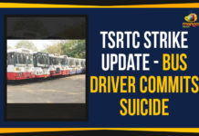 TSRTC Strike Update – Bus Driver Commits Suicide Mango News, Political Updates 2019, Telangana, Telangana Breaking News, Telangana Political Live Updates, Telangana Political Updates, Telangana Political Updates 2019, Telangana Rashtra Samithi, Telangana State Road Transport Corporation, TSRTC Strike Latest News, TSRTC Strike Latest Updates, TSRTC Strike News, TSRTC Strike Update – Bus Driver Commits Suicide