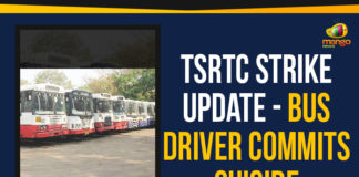 Mango News, Political Updates 2019, Telangana, Telangana Breaking News, Telangana Political Live Updates, Telangana Political Updates, Telangana Political Updates 2019, Telangana Rashtra Samithi, Telangana State Road Transport Corporation, TSRTC Strike Latest News, TSRTC Strike Latest Updates, TSRTC Strike News, TSRTC Strike Update – Bus Driver Commits Suicide