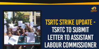 Centre of Indian Trade Unions, Mango News, Political Updates 2019, Telangana, Telangana Breaking News, Telangana Political Live Updates, Telangana Political Updates, Telangana Political Updates 2019, Telangana State Road Transport Corporation, TSRTC Strike Updates, TSRTC Submit Letter To Assistant Labour Commissioner