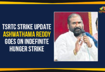 TSRTC Strike Update – Ashwathama Reddy Goes On Indefinite Hunger Strike Ashwathama Reddy Started Hunger Strike, Ashwathama Reddy Started Hunger Strike At His House, Ashwathama Reddy Started Indefinite Hunger Strike, Ashwathama Reddy Started Indefinite Hunger Strike At His House, Political Updates 2019, Telangana, Telangana Breaking News, Telangana Political Live Updates, Telangana Political Updates, Telangana Political Updates 2019, TSRTC Strike Updates