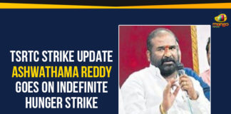 TSRTC Strike Update – Ashwathama Reddy Goes On Indefinite Hunger Strike Ashwathama Reddy Started Hunger Strike, Ashwathama Reddy Started Hunger Strike At His House, Ashwathama Reddy Started Indefinite Hunger Strike, Ashwathama Reddy Started Indefinite Hunger Strike At His House, Political Updates 2019, Telangana, Telangana Breaking News, Telangana Political Live Updates, Telangana Political Updates, Telangana Political Updates 2019, TSRTC Strike Updates