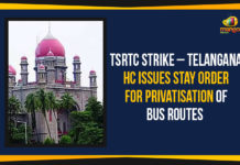 TSRTC Strike – Telangana HC Issues Stay Order For Privatisation Of Bus Routes Mango News, Political Updates 2019, Privatisation Of Bus Routes, Privatisation Of Bus Routes In Telangana, Telangana, Telangana Breaking News, Telangana HC Issues Stay Order For Privatisation Of Bus Routes, Telangana Political Live Updates, Telangana Political Updates, Telangana Political Updates 2019, Telangana Rashtra Samithi, Telangana State Road Transport Corporation, TSRTC Strike, TSRTC Strike Latest News