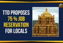 TTD Proposes 75 % Job Reservation For Locals Ap Political Live Updates 2019, AP Political News, AP Political Updates, AP Political Updates 2019, Mango News, Tirumala Tirupati Devasthanams, Tirumala Tirupati Devasthanams Proposes 75 % Job Reservation For Locals, TTD Latest News, TTD Proposes 75 % Job Reservation, TTD Proposes 75 % Job Reservation For Locals