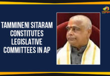 Tammineni Sitaram Constitutes Legislative Committees In AP Ap Political Live Updates 2019, AP Political News, AP Political Updates, AP Political Updates 2019, Chairman of the Legislative Ethics Committee, Mango News, Tammineni Sitaram, Tammineni Sitaram Constitutes Legislative Committees, Tammineni Sitaram Constitutes Legislative Committees In AP, Yuvajana Sramika Rythu Congress Party