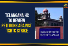 Telangana HC To Review Petitions Against TSRTC Strike HC To Review Petitions Against TSRTC Strike, Mango News, Political Updates 2019, Telangana, Telangana Breaking News, Telangana HC To Review Petitions Against TSRTC, Telangana HC To Review Petitions Against TSRTC Strike, Telangana Political Live Updates, Telangana Political Updates, Telangana Political Updates 2019, Telangana State Road Transport Corporation, TSRTC Strike Latest News, TSRTC Strike Latest Updates