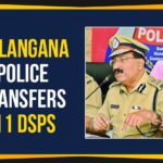 Director General of Police of Telangana, Director General of Police of Telangana transferred 11 Deputy Superintendents of Police, Mahendar Reddy, Mango News, Political Updates 2019, Telangana, Telangana Breaking News, Telangana Police Transfers, Telangana Police Transfers 11 DSPs, Telangana Political Live Updates, Telangana Political Updates, Telangana Political Updates 2019, Telangana transferred 11 Deputy Superintendents of Police