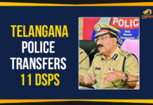Director General of Police of Telangana, Director General of Police of Telangana transferred 11 Deputy Superintendents of Police, Mahendar Reddy, Mango News, Political Updates 2019, Telangana, Telangana Breaking News, Telangana Police Transfers, Telangana Police Transfers 11 DSPs, Telangana Political Live Updates, Telangana Political Updates, Telangana Political Updates 2019, Telangana transferred 11 Deputy Superintendents of Police