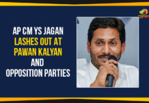 YS Jagan Mohan Lashes Out At Pawan Kalyan And Opposition Parties AP CM YS Jagan Mohan Lashes Out At Pawan Kalyan, AP CM YS Jagan Mohan Lashes Out At Pawan Kalyan And Opposition Parties, Ap Political Live Updates 2019, AP Political News, AP Political Updates, AP Political Updates 2019, Mango News, YS Jagan Mohan Lashes Out At Opposition Parties, YS Jagan Mohan Lashes Out At Pawan Kalyan, YS Jagan Mohan Lashes Out At Pawan Kalyan And Opposition Parties, Yuvajana Sramika Rythu Congress Party