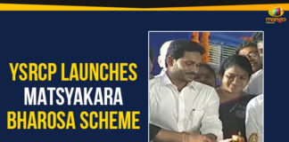 AP CM YS Jagan Launches Welfare Scheme For Fishermen, Ap Political Live Updates 2019, AP Political News, AP Political Updates, AP Political Updates 2019, Mango News, World Fisheries Day 2019, YCP Launches Matsyakara Bharosa Scheme, YS Jagan Launches Welfare Scheme For Fishermen, YSR Matsyakara Nestham, YSR Matsyakara Nestham For AP Fishermen, YSRCP Launches Matsyakara Bharosa Scheme