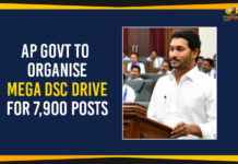 AP Government To Organise Mega DSC Drive For 7,900 Posts AP Government To Organise Mega DSC Drive For 7,900 Posts