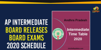 Andhra Pradesh Intermediate Exam 2020 Schedule, AP Inter Exam Dates, AP Intermediate Board, AP Intermediate Exam 2020, Ap Political Live Updates 2019, AP Political News, AP Political Updates, AP Political Updates 2019, Inter Board Exams 2020 Schedule, Inter Exam 2020 Schedule, Mango News