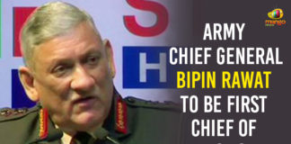 Army chief General Bipin Rawat, First Chief of Defence Staff, Latest Political Breaking News, Mango News, National News Headlines Today, national news updates 2019, National Political News 2019
