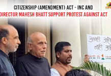 Citizenship (Amendment) Act – INC And Director Mahesh Bhatt Support Protest Against Act #AligarhMuslimUniversity, #AMUprotest, #CAAProtests, Citizenship (Amendment) Act, Citizenship Amendment Act 2019, INC Support Protest, Latest Political Breaking News, Mahesh Bhatt Support Protest, Mango News, Maulana Azad National Urdu University, National News Headlines Today, national news updates 2019, National Political News 2019, Protests Against Citizenship