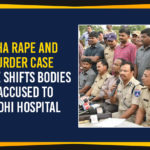 Disha Case Investigation, Disha Rape And Murder Case, Hyderabad Encounter, Mango News, National Human Rights Commission, Police Shifts Bodies Of Accused To Gandhi Hospital, Political Updates 2019, Telangana, Telangana Breaking News