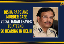 Disha Rape And Murder Case – VC Sajjanar Leaves To Attend SC Hearing In Delhi Commissioner of Cyberabad Police, Disha Case Investigation, Disha Rape And Murder Case, Hyderabad Encounter, Mango News, National Human Rights Commission, Political Updates 2019, Telangana, Telangana Breaking News, V.C. Sajjanar, VC Sajjanar Leaves To Attend SC Hearing In Delhi