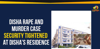 Cyberabad Metropolitan Police, Disha Murder And Rape Case, Disha Rape And Murder Case, Encounter killings by police, Hyderabad rape case, Mango News, Security At Disha’s Residence, Security Tightened At Disha’s Residence, Telangana Breaking News