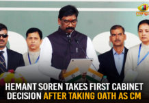 Chief Minister of Jharkhand, Hemant Soren Takes First Cabinet Decision, Indian National Congress, Jharkhand Mukti Morcha, Latest Political Breaking News, Mango News, National News Headlines Today, national news updates 2019, National Political News 2019