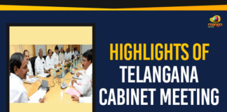 Highlights of Telangana Cabinet Meeting, Mango News, Political Updates 2019, Telangana, Telangana Breaking News, Telangana Cabinet Key Decisions, Telangana Cabinet meeting, Telangana cm kcr, Telangana Political Live Updates, Telangana Political Updates, Telangana Political Updates 2019