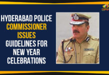 Hyderabad Police Commissioner Issues Guidelines For New Year Celebrations Hyderabad Police Commissioner Issues Guidelines For New Year Celebrations,Mango News,Cops issue guidelines for New Year parties,Cyberabad police lay down rules for New Year revelry,Hyderabad City Police advisory for New Year celebrations,City Police issues guidelines for New Year Celebrations