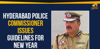 Hyderabad Police Commissioner Issues Guidelines For New Year Celebrations,Mango News,Cops issue guidelines for New Year parties,Cyberabad police lay down rules for New Year revelry,Hyderabad City Police advisory for New Year celebrations,City Police issues guidelines for New Year Celebrations