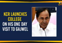 KCR Launches College On His One Day Visit To Gajwel KCR Latest Political News, KCR Launches College, KCR Meeting In Gajwel, KCR Tour In Gajwel Constituency, Mango News, Political Updates 2019, Telangana Breaking News, Telangana cm kcr, Telangana Political Live Updates, Telangana Political Updates, Telangana Political Updates 2019