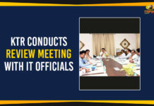 KTR Meeting With IT Officials, Mango News, Political Updates 2019, Telangana, Telangana Breaking News, Telangana cm kcr, Telangana Political Live Updates, Telangana Political Updates, Telangana Political Updates 2019, Yadadri Temple Latest News, Yadadri Temple Renovation Works