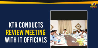 KTR Conducts Review Meeting With IT Officials KTR Meeting With IT Officials, Mango News, Political Updates 2019, Telangana, Telangana Breaking News, Telangana cm kcr, Telangana Political Live Updates, Telangana Political Updates, Telangana Political Updates 2019, Yadadri Temple Latest News, Yadadri Temple Renovation Works