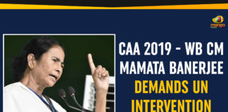 #CAAProtests, CAA 2019, Chief Minister of West Bengal, Citizenship Amendment Act 2019, Latest Political Breaking News, Mango News, National News Headlines Today, national news updates 2019, National Political News 2019, Protests Against Citizenship Amendment Act, WB CM Mamata Banerjee