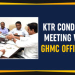 Greater Hyderabad Municipal Corporation, ktr latest news, KTR Meeting With GHMC, Mango News, Minister KTR, Political Updates 2019, Telangana Breaking News, Telangana Political Live Updates, Telangana Political Updates, Telangana Political Updates 2019
