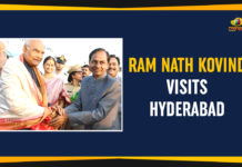 Latest Political Breaking News, Mango News, National Politics, Political Updates 2019, President Ram Nath Kovind, Ram Nath Kovind Visits Hyderabad, Telangana Breaking News, Telangana Political Live Updates, Telangana Political Updates 2019