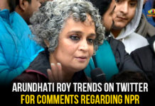Arundhati Roy Comments Regarding NPR, Arundhati Roy Trends On Twitter, Latest Political Breaking News, Mango News, National News Headlines Today, national news updates 2019, National Political News 2019, National Population Register, National Register of Citizens