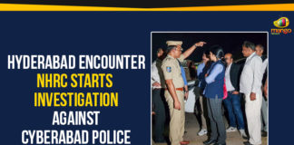 Disha Case Investigation, Disha Rape And Murder Case, Hyderabad Encounter, Mango News, National Human Rights Commission, NHRC Starts Investigation Against Cyberabad Police, Political Updates 2019, Telangana, Telangana Breaking News, Telangana Political Updates