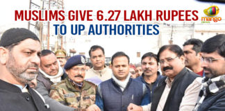 Bulandshahr, Citizenship (Amendment) Act, Latest Political Breaking News, Mango News, Muslims Give 6.27 Lakh Rupees To UP Authorities, National News Headlines Today, national news updates 2019, National Political News 2019, Uttar Pradesh