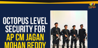 AP Breaking News, AP CM Jagan Mohan Reddy, AP CM YS Jagan Security, Ap Political Live Updates 2019, AP Political News, AP Political Updates, AP Political Updates 2019, Mango News, OCTOPUS Level Security For AP CM, Special Force Octopus, YCP Latest News