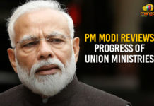 PM Modi Reviews Progress Of Union Ministries PM Modi Reviews Progress Of Union Ministries,Mango News,Political Updates 2019,Prime Minister Modi reviews ministries performance,Narendra Modi reviews progress of Union Ministries,PM Modi nion Ministries Reviews,Union Ministries Reviews Progress