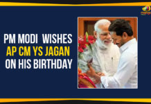 PM Modi Wishes Jagan Mohan Reddy On His Birthday andhra pradesh, AP Breaking News, Ap Political Live Updates 2019, AP Political News, AP Political Updates, AP Political Updates 2019, Mango News, PM Modi Wishes YS Jagan, Prime Minister Narendra Modi, YS Jagan Birthday, YS Jagan Mohan Reddy Birthday
