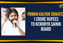 Pawan Kalyan Donates 1 Crore Rupees To Kendriya Sainik Board Ap Political Live Updates 2019, AP Political News, AP Political Updates, AP Political Updates 2019, janasena latest news, Janasena President Pawan Kalyan, Kendriya Sainik Board, Mango News, Pawan Kalyan Donated 1 Crore To Sainik Board, Pawan Kalyan Latest Political News