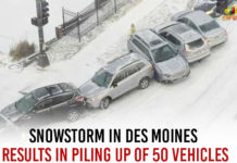 Snowstorm In Des Moines Results In Piling Up Of 50 Vehicles Capital of United States of America, Des Moines, international news, international news 2019, International News Latest, international News today, International News Updates, Latest International News Headlines, Mango News, National Weather Service in Bismarck, Snowstorm In Des Moines Results, Today’s International News, washington