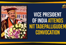 Vice President of India Attends NIT Tadepalligudem Convocation Vice President of India Attends NIT Tadepalligudem Convocation,Mango News, Political Updates 2019,Andhra Pradesh Breaking News,Andhra Pradesh Political Updates 2019,Vice President of India,Venkaiah Naidu Attends NIT Tadepalligudem Convocation