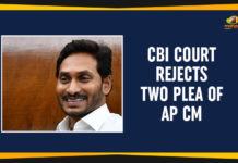 CBI Court Rejects Two Pleas Of AP CM