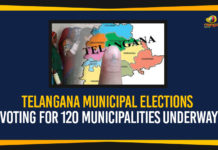 Telangana Municipal Elections – Voting For 120 Municipalities Underway