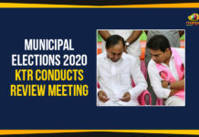 Municipal Elections 2020 – KTR Conducts Review Meeting