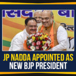 JP Nadda Appointed As New BJP President