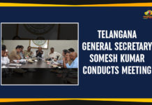 Telangana General Secretary Somesh Kumar Conducts Meeting