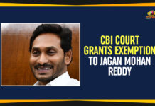 CBI Court Grants Exemption To Jagan Mohan Reddy